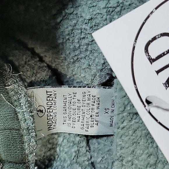 NWT Sand Jamm XS Green Unisex Sweatpants Drawstring Waist Pockets - Picture 6 of 8